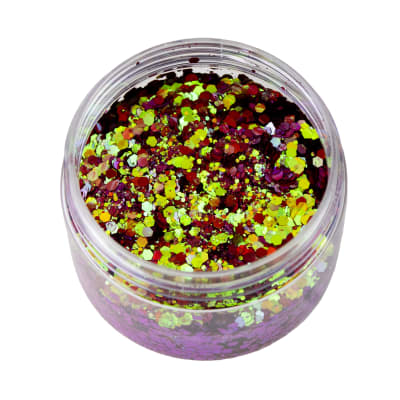 GLITTER MIX CAMALEON - MORADO #1
