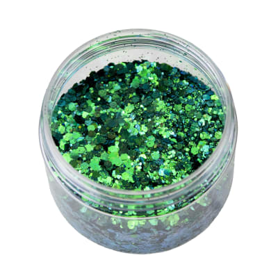 Glitter Mix Camaleón - Verde #21