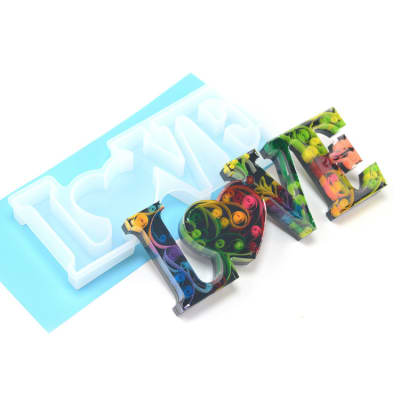 MOLDE DE SILICONA FRASE 