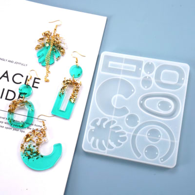 MOLDE DE SILICONA JOYERIA 6 FIGURAS #2 (J145)1