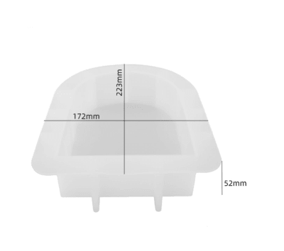 MOLDE DE SILICONA ARCO MACIZO (M274)