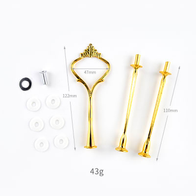 SOPORTE BANDEJA DISEÑO #5 GOLD (S257)1