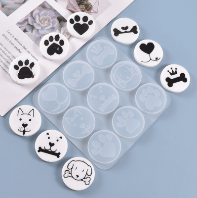 MOLDE DE SILICONA PLACA MASCOTA (M278)1