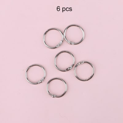 ARGOLLA PARA ENCUADERNAR - 6 PIEZAS (AC262)