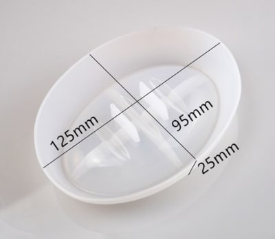 MOLDE DE SILICONA JABONERA OVALADA (D297)1