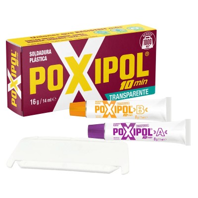Poxipol transparente 14ml - Soldadura en frío (10min)1