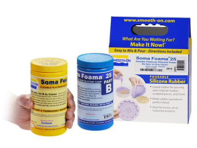 Espuma de Silicona Soma Foama™ 25 (2lbs/0.9kg))1