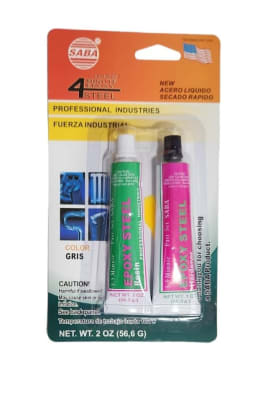 Acero líquido Gris 56gr - Adhesivo Epóxico