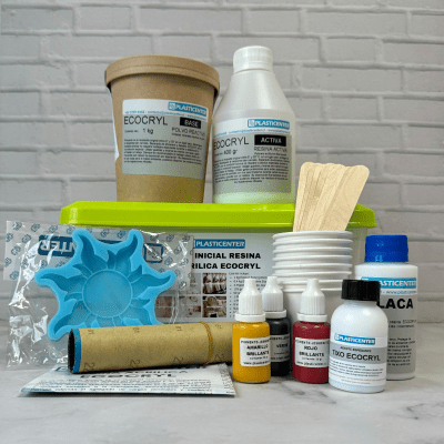 Kit Inicial Resina Acrilica Ecológica Ecocryl
