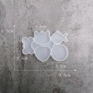 MOLDE DE SILICONA COLGANTE MASCOTAS