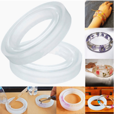 MOLDE DE SILICONA PULSERA DELGADA Ø58MM (P339)