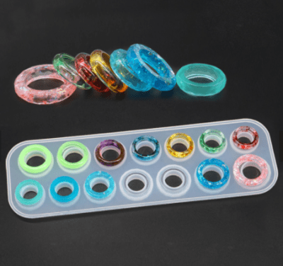 MOLDE DE SILICONA ANILLOS #2 (A207)