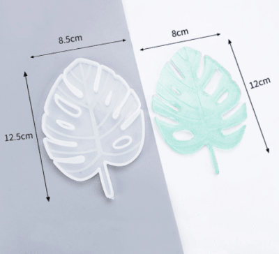 MOLDE DE SILICONA POSAVASO HOJA (P158)