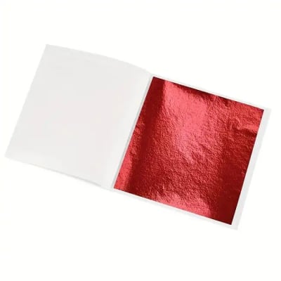 PAPEL METALICO ROJO