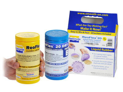 Caucho de poliuretano ReoFlex™ 20 Dry (2lbs/0.91kg)
