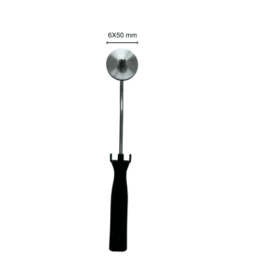 Rodillo metálico desaireador – 6 mm (esquinero)