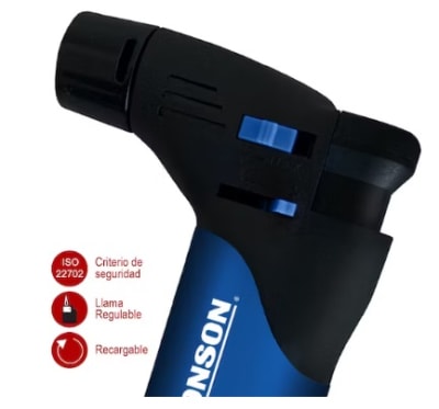 Encendedor Soplete Recargable Ronson Torch1