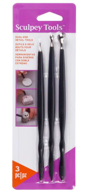 Sculpey Tools - Dual-End Detail tools (3 piezas)
