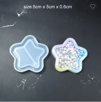 MOLDE DE SILICONA SHAKER ESTRELLA (S211)
