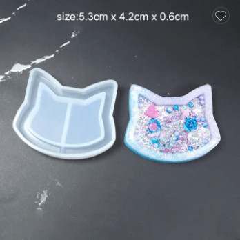 MOLDE DE SILICONA SHAKER GATO (S212)