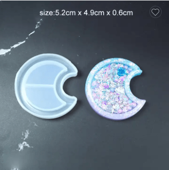 MOLDE DE SILICONA SHAKER LUNA (S214)