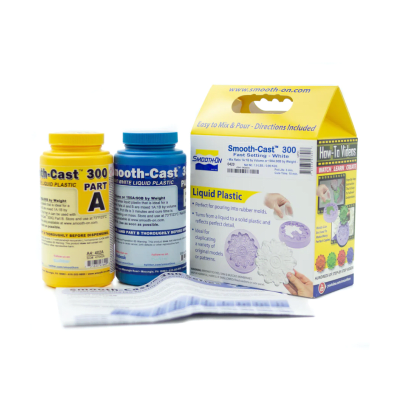 Resina de poliuretano Smooth-Cast™ 300 (1.9lbs/0.86kg)1