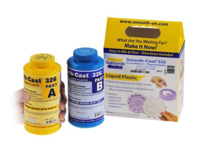 Resina de poliuretano Smooth-Cast™ 326 (1.9lbs/0.86kg)1