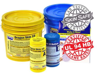 Silicona Caucho Dragon Skin™ 10 MEDIUM (16lbs/7.26kg)