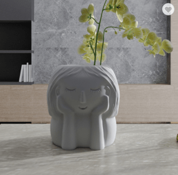 MOLDE DE SILICONA MACETA CONSUELO (M186)