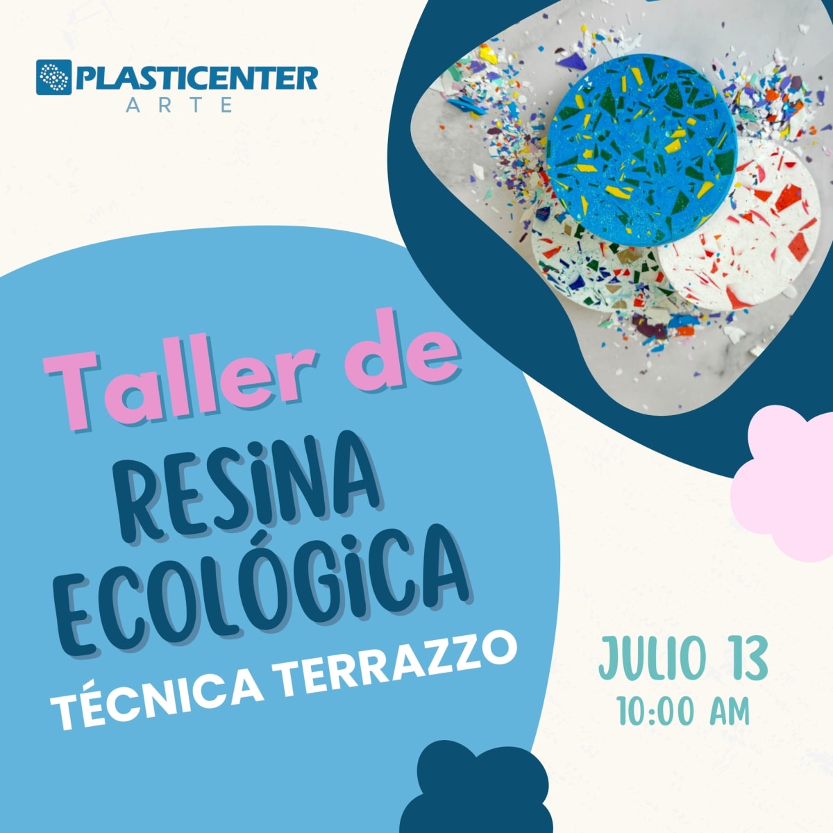Taller Resina Ecológica - Técnica Terrazzo 0