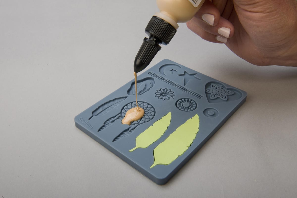 Sculpey - Molde de Silicona Horneable Figuras Boho Chic3