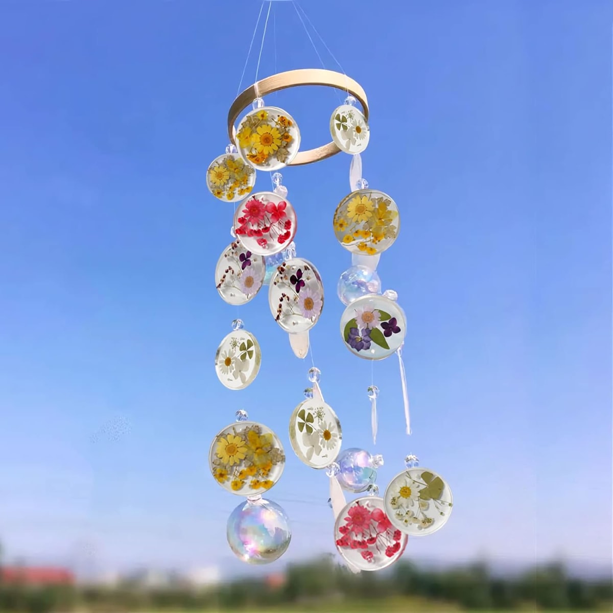 MOLDE DE SILICONA 12 COLGANTES REDONDOS (C342)2