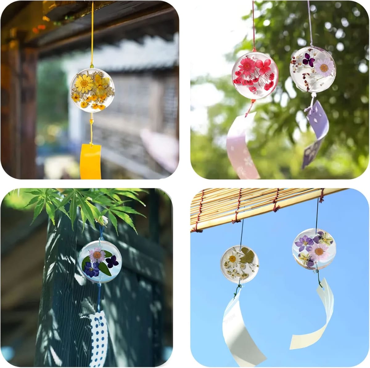 MOLDE DE SILICONA 12 COLGANTES REDONDOS (C342)4