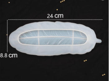 MOLDE DE SILICONA JOYERO PLUMA (J200)2