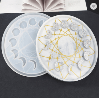 MOLDE DE SILICONA FASES LUNA (F169) 0