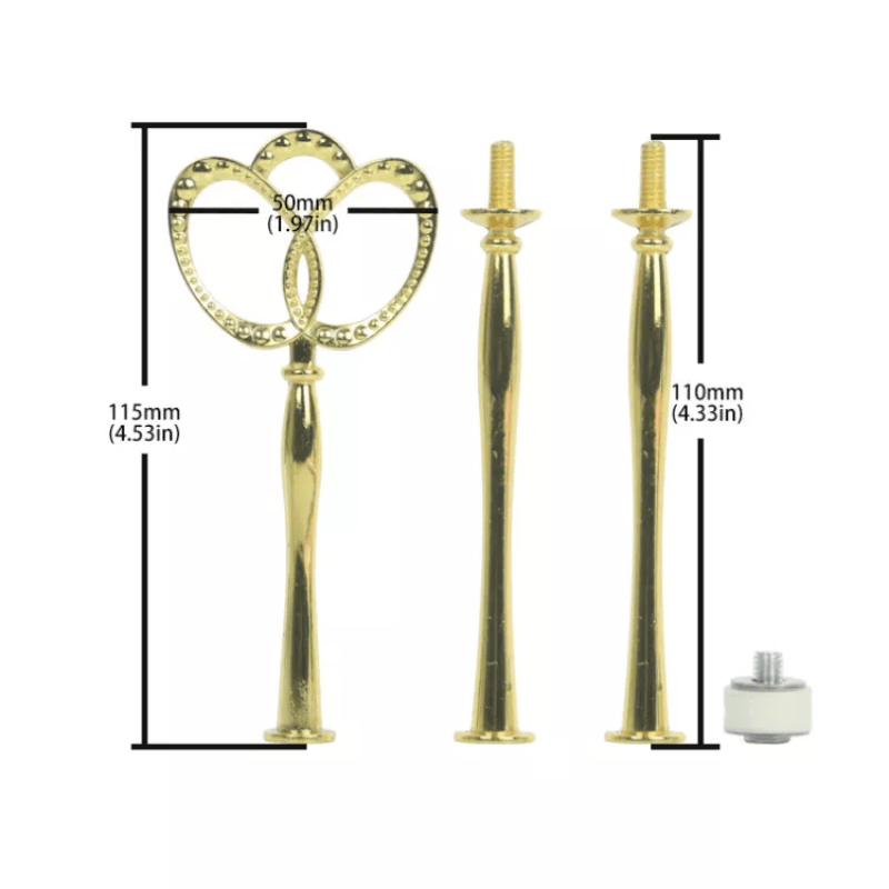 SOPORTE BANDEJA DISEÑO #3 GOLD (S148)1