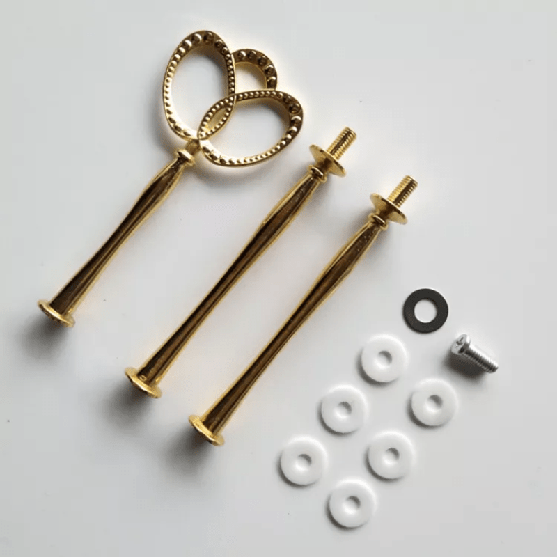 SOPORTE BANDEJA DISEÑO #3 GOLD (S148) 1