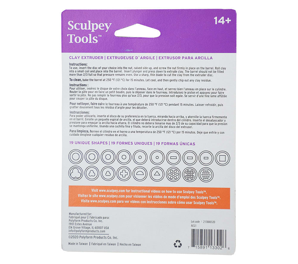 Sculpey Tools - Extrusor para arcilla2