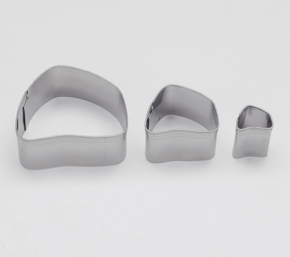 Sculpey Tools - Cortadores Rectángulo Irregular (3 piezas)2