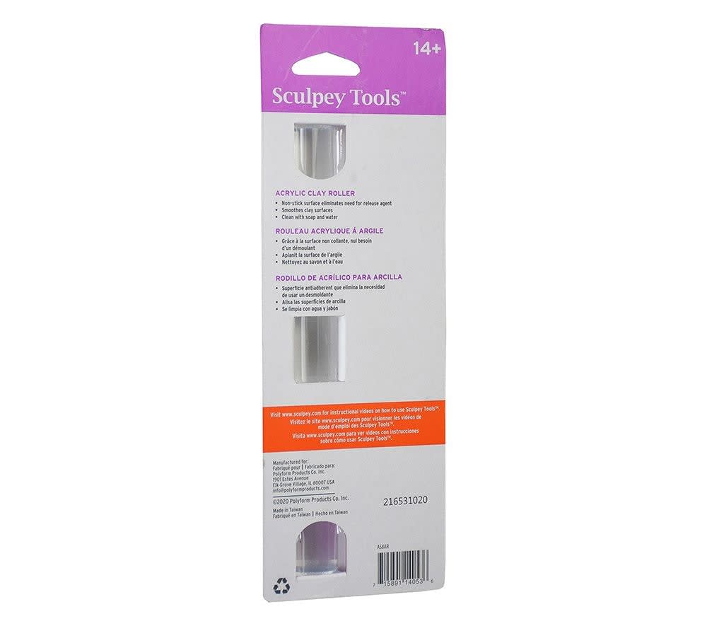 Sculpey Tools - Rodillo Acrílico 20 cm2