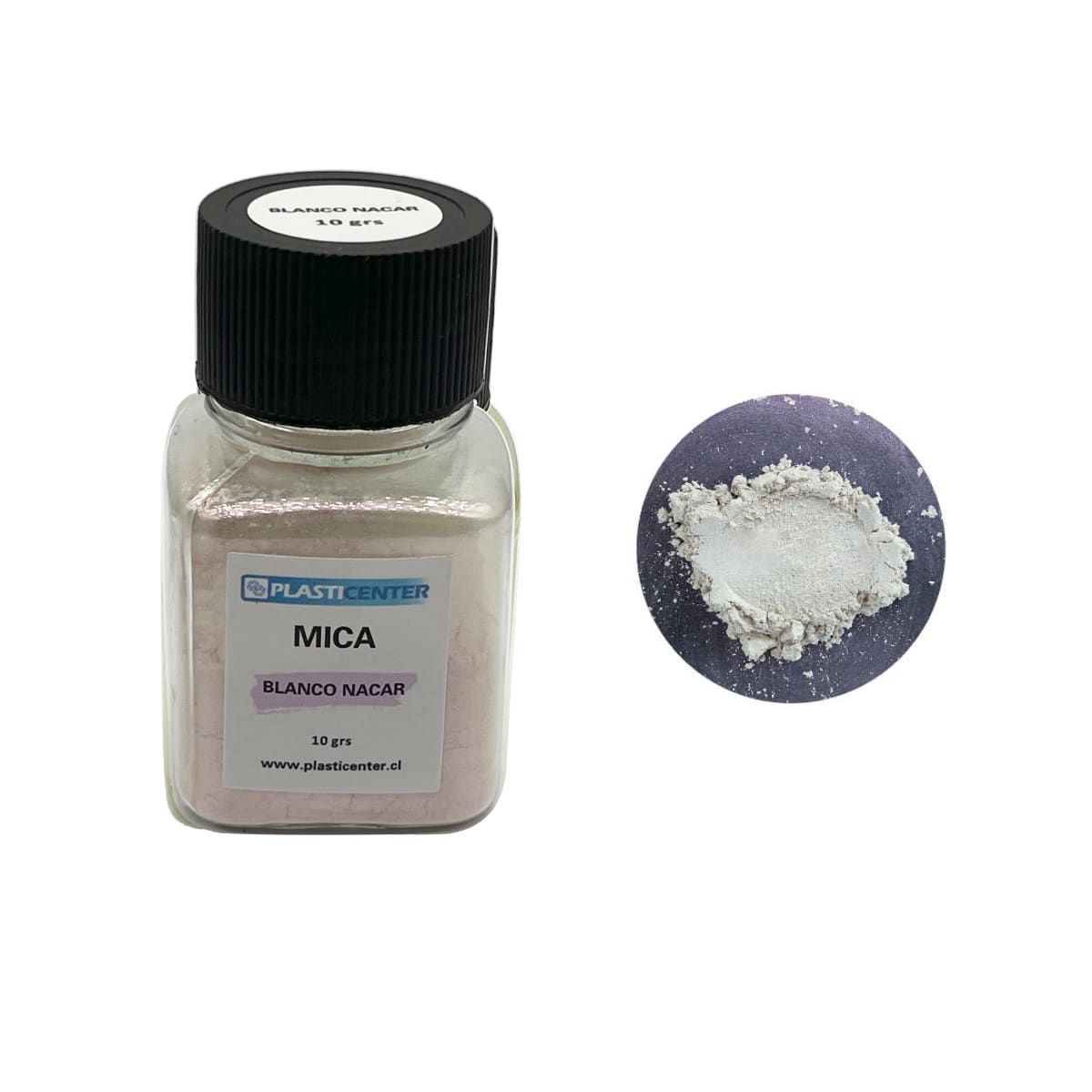 Mica Blanco Nacar 0