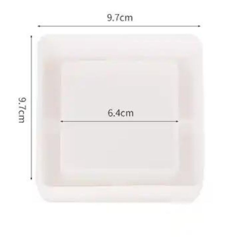 MOLDE DE SILICONA CENICERO CUADRADO (C220)1