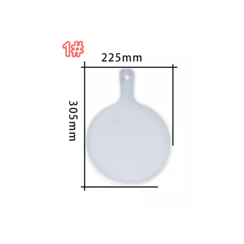 MOLDE DE SILICONA TABLA REDONDA CON MANGO (B120)1