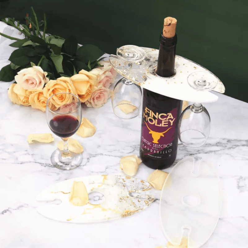 MOLDE DE SILICONA SOPORTE COPAS DE VINO (B119)2