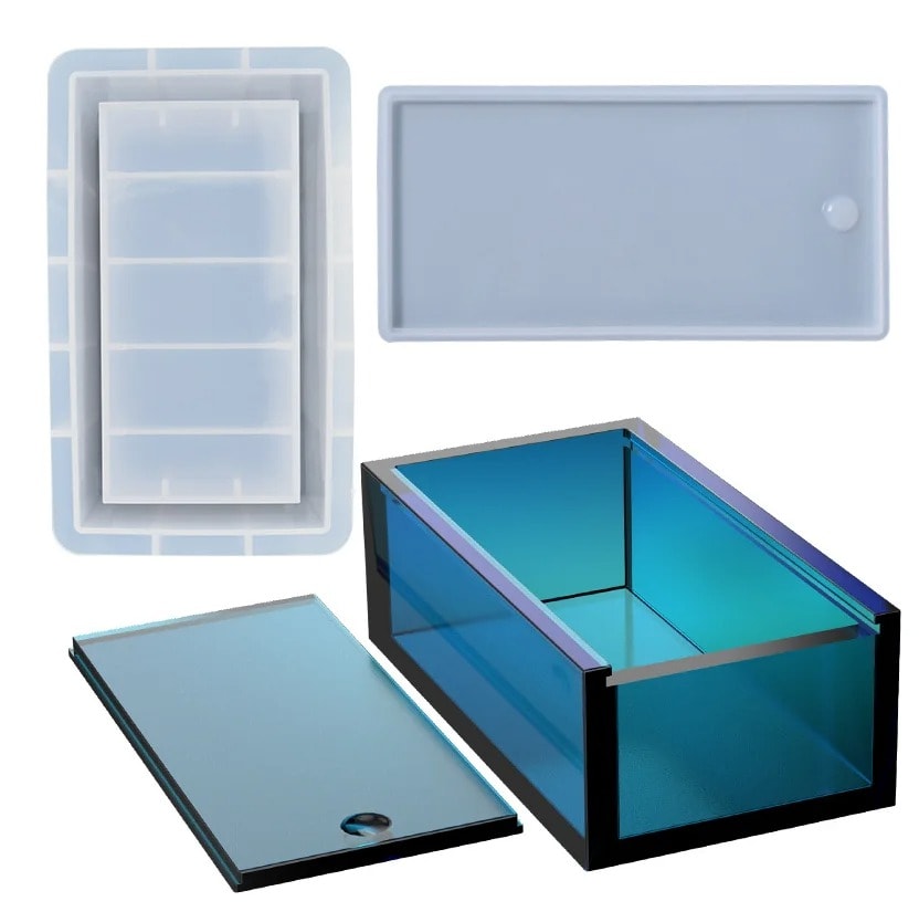 MOLDE DE SILICONA CAJA RECTANGULAR (C245)2
