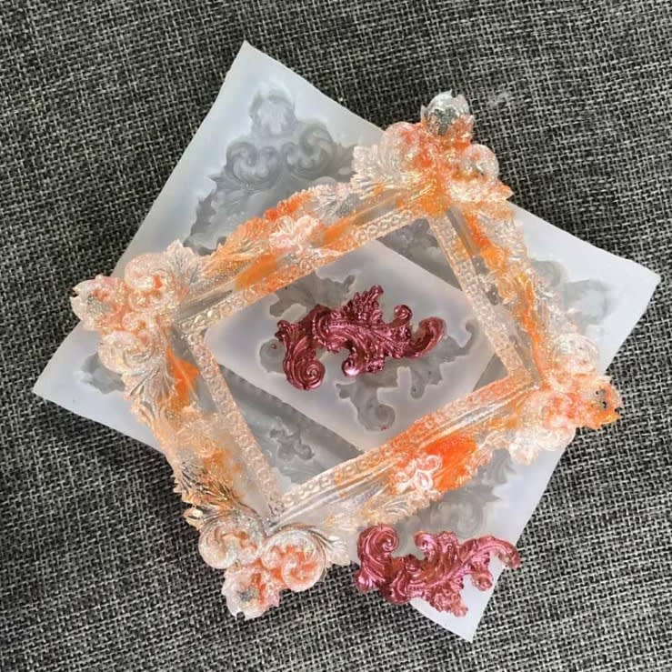 MOLDE DE SILICONA MARCO DE FOTO ESTILO RETRO (M250)3