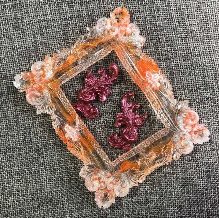 MOLDE DE SILICONA MARCO DE FOTO ESTILO RETRO (M250) 0