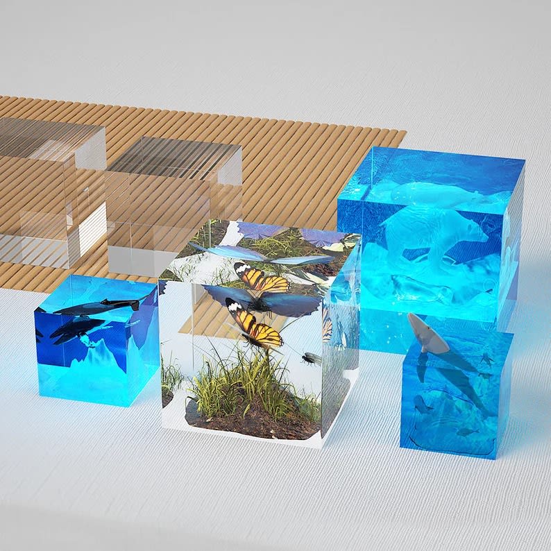 MOLDE DE SILICONA CUBO (C237) 0