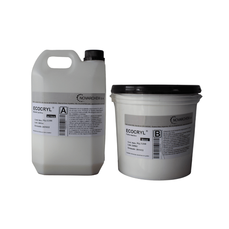 Kit Resina Acrilica Ecológica Ecocryl2