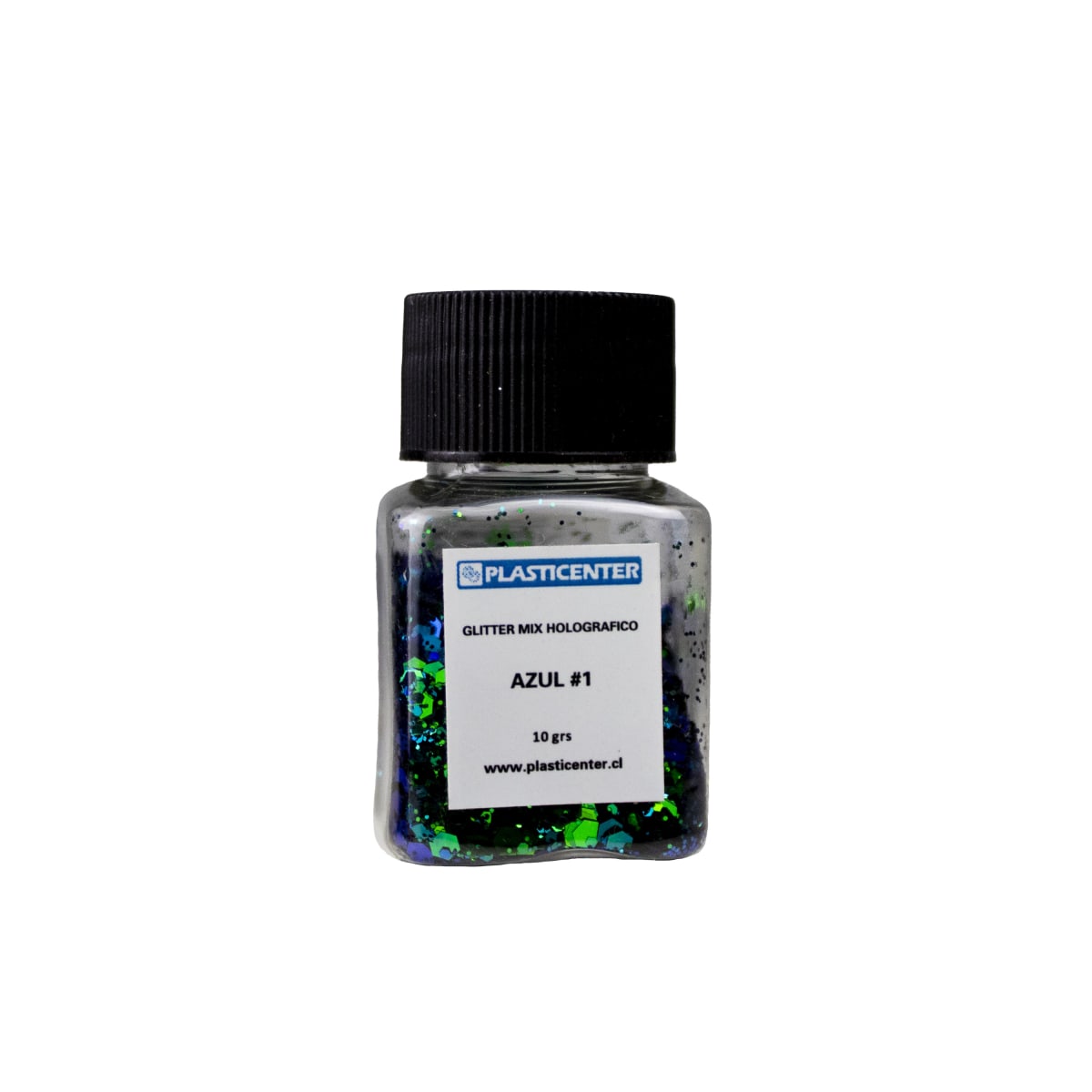 GLITTER MIX CAMALEON - AZUL #13